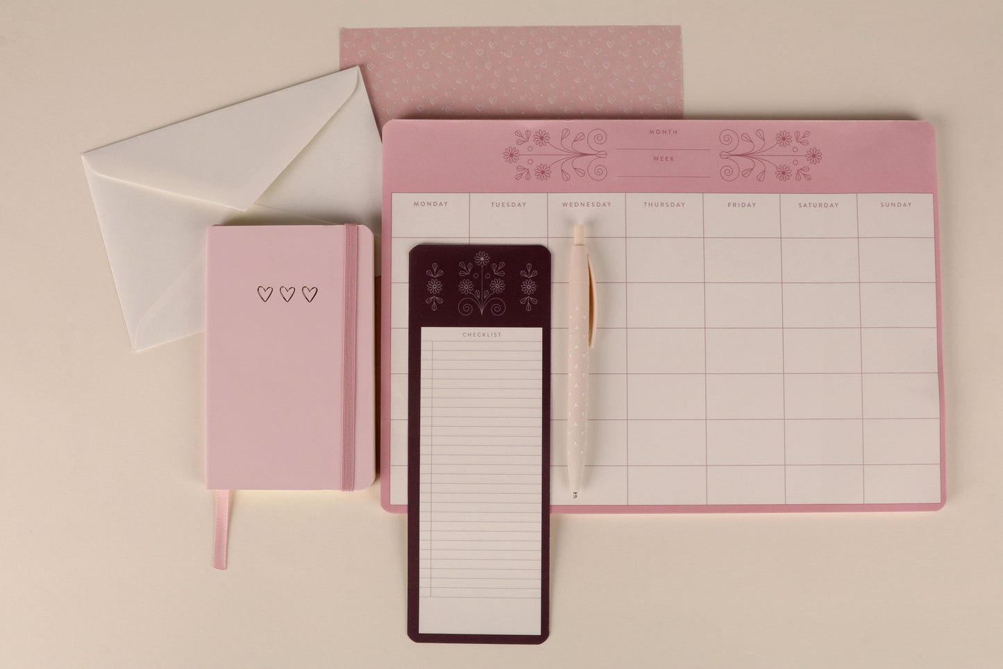 Weekly Overview Desk Pad