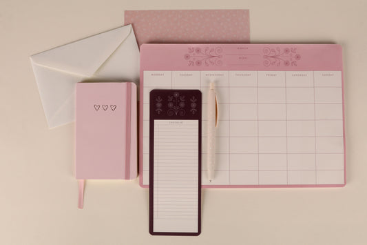 Weekly Overview Desk Pad